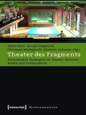 cover image of Theater des Fragments